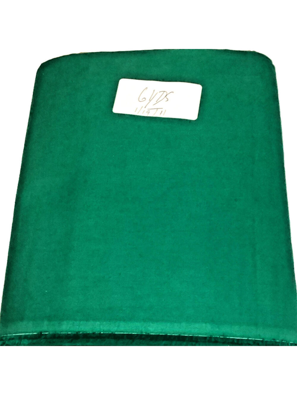 6 Yds Solid Kelly Green Fabric MDG USA